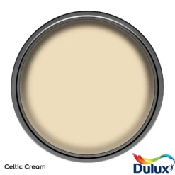Dulux Weathershield Exterior Quick Dry Satin Paint Celtic Cream - 750ml -Keter Store 12804375 5984833216750855