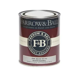 Farrow & Ball Estate Eggshell Paint Dix Blue - 750ml -Keter Store 12804409 1604951333761690