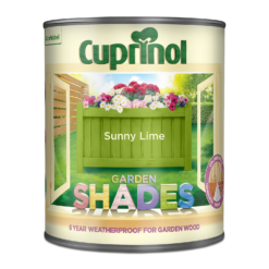 Cuprinol Garden Shades Sunny Lime - 1L -Keter Store 12804781 1844949840735799