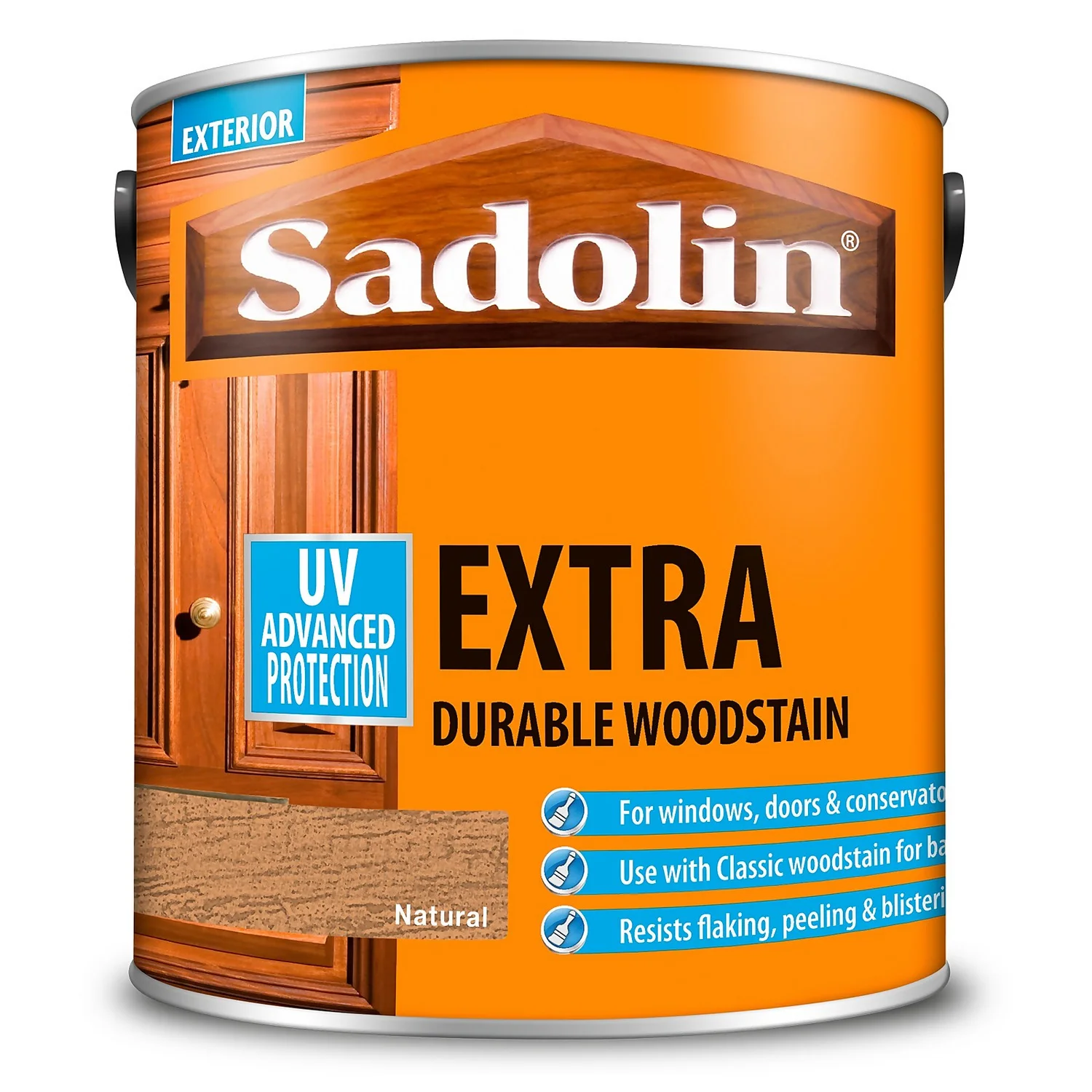 Sadolin Extra Durable Woodstain Natural - 2.5L Sadolin Extra Durable Woodstain Natural - 2.5L -Keter Store 12804804 8864951398740466