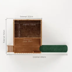 Mercia Honeysuckle Playhouse With Tower And Slide -Keter Store 12806775 1904949338447869