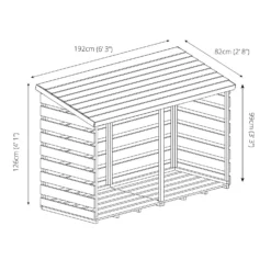 Mercia Double Log Store -Keter Store 12806821 5215028837739206