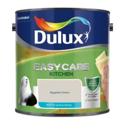 Dulux Easycare Kitchen Egyptian Cotton - Matt Emulsion Paint - 2.5L -Keter Store 12807907 1764833202385319