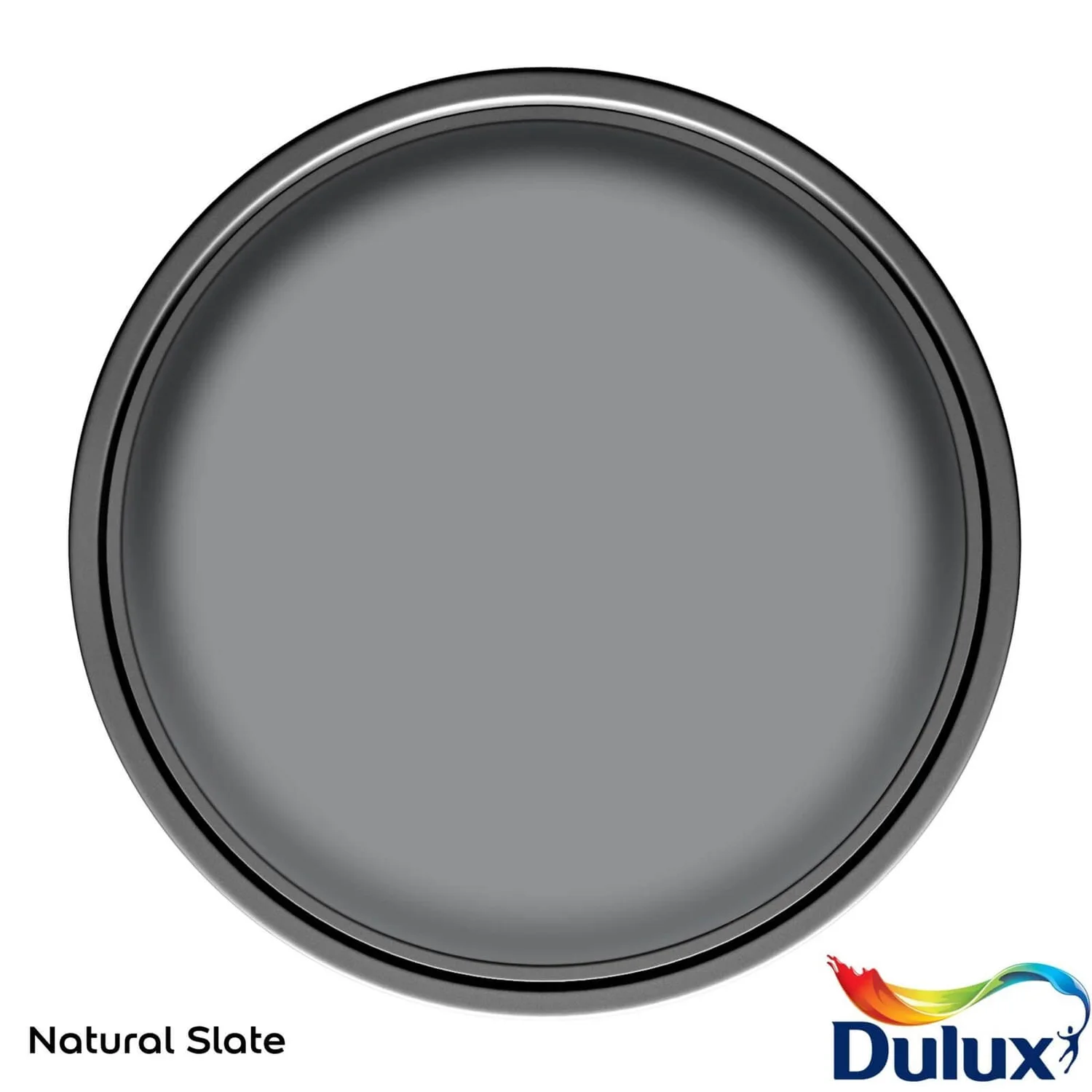 Dulux Matt Emulsion Paint Natural Slate - 2.5L Dulux Matt Emulsion Paint Natural Slate - 2.5L -Keter Store 12809000 8404833219731655