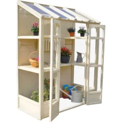 Victorian Tall Wall Greenhouse -Keter Store 12809017 1854831963231434