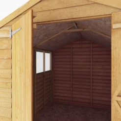 Mercia 10 X 6ft Overlap Double Door Apex Shed -Keter Store 12809172 1335051417077026
