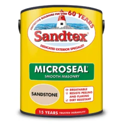 Sandtex® Ultra Smooth Masonry Paint Sandstone - 5L -Keter Store 12809735 1384871560234734