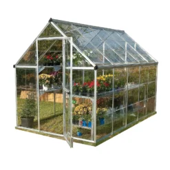 Palram 6 X 10ft Canopia Harmony Greenhouse - Silver
