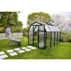 Palram 6 X 8ft Canopia Eco Grow Greenhouse - Green -Keter Store 12810861 2034833198695610