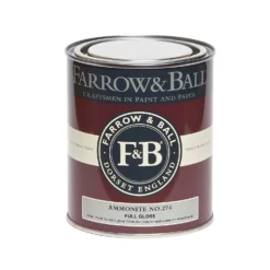 Farrow & Ball Full Gloss Paint Ammonite - 750ml -Keter Store 12810907 3754951872008391