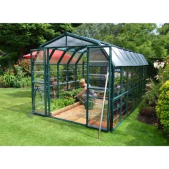 Palram 8 X 16ft Canopia Grand Gardener Greenhouse - Green -Keter Store 12810979 7454833198502668
