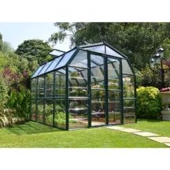 Palram 8 X 8ft Canopia Grand Gardener Greenhouse - Green -Keter Store 12810982 1684833199784232