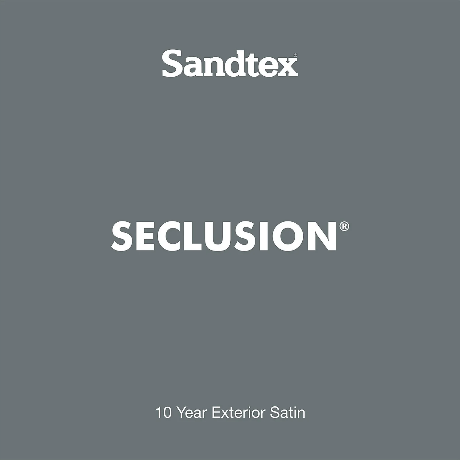 Sandtex® Exterior 10 Year Satin Paint Seclusion - 750ml Sandtex® Exterior 10 Year Satin Paint Seclusion - 750ml -Keter Store 12811156 1534871314807410