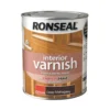 Ronseal Interior Varnish Gloss Deep Mahogany - 750ml