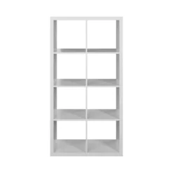 Clever Cube 4x2 Storage Unit - White -Keter Store 12813309 2624899295395192