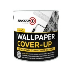 Zinsser Wallpaper Cover-Up - 2.5L 2 Zinsser Wallpaper Cover-Up - 2.5L -Keter Store 12814556 3464949799245973