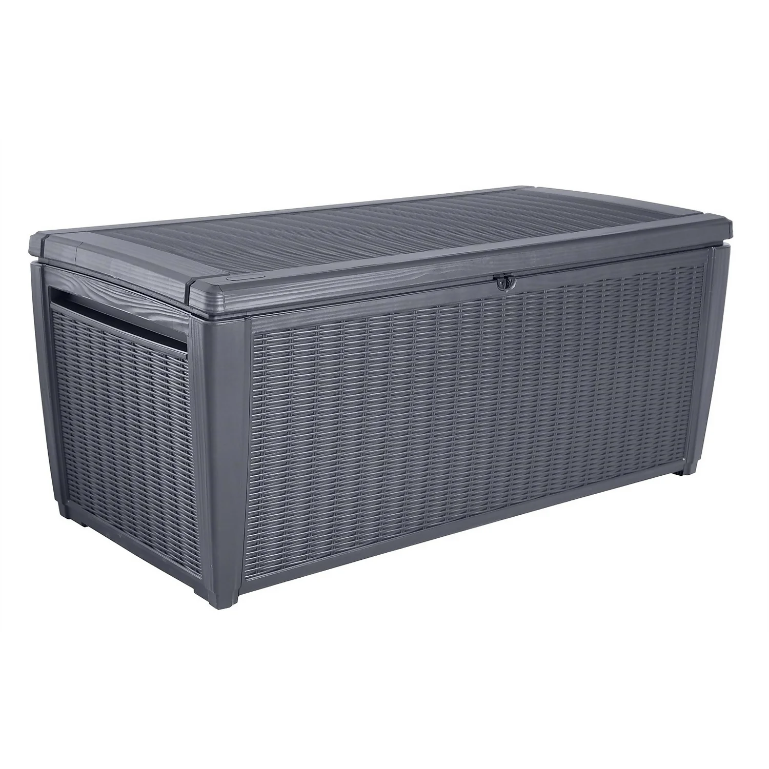 Keter Sumatra Rattan Effect Outdoor Garden Storage Box 511L - Anthracite Keter Sumatra Rattan Effect Outdoor Garden Storage Box 511L - Anthracite -Keter Store 12815762 1164845691783143