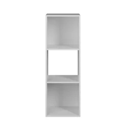 Compact Cube 3x1 Storage Unit - White -Keter Store 12815992 1184929106715094