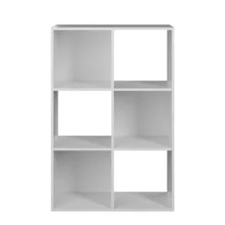 Compact Cube 3x2 Storage Unit - White -Keter Store 12815995 1634929107005047