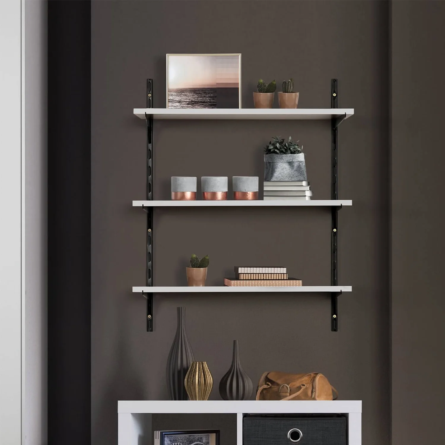 Shelf White 900x16x200mm Shelf White 900x16x200mm -Keter Store 12816027 3154833195937107