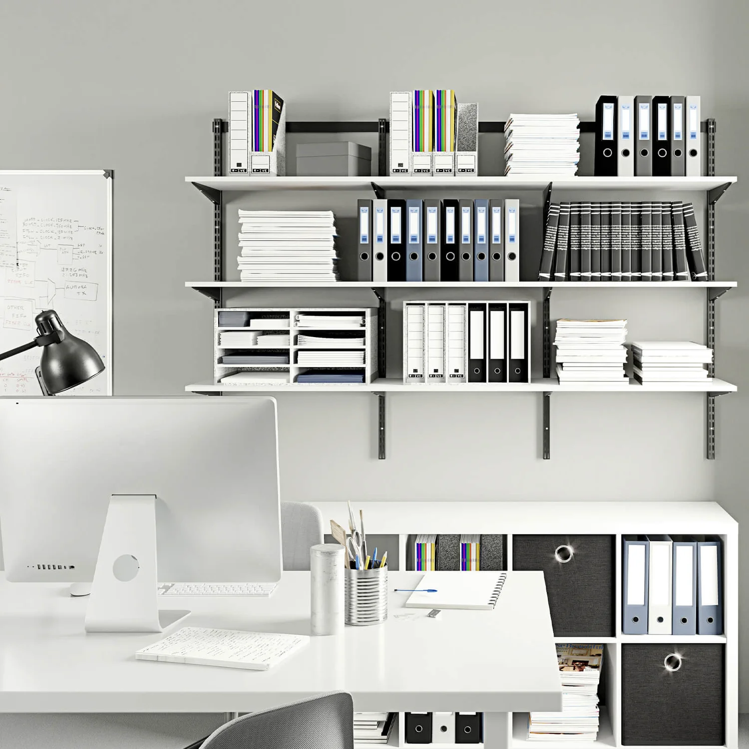 Shelf White 600x16x300mm Shelf White 600x16x300mm -Keter Store 12816030 1834833191694966