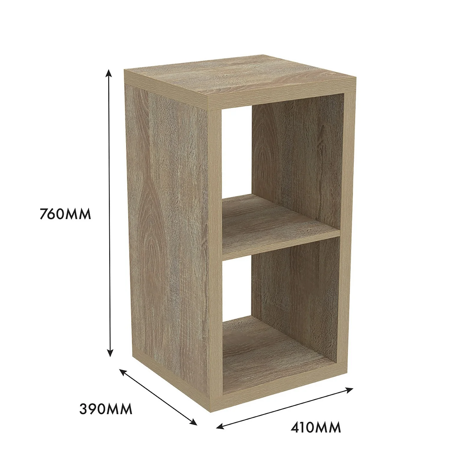 Clever Cube 2x1 Storage Unit - Oak Clever Cube 2x1 Storage Unit - Oak -Keter Store 12816158 1305014368223074