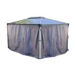 Palram - Canopia Martinique 4300 Garden Gazebo Curtain Set -Keter Store 12817222 1564843390151520