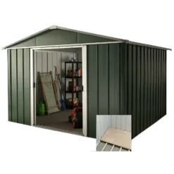 10x8ft Hercules Metal Shed & Floor Frame -Keter Store 12817653 2134924202890779