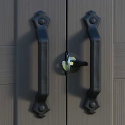 Keter Factor 8 X 6ft Outdoor Garden Apex Storage Shed - Beige/Brown -Keter Store 12817713 2924895619452919