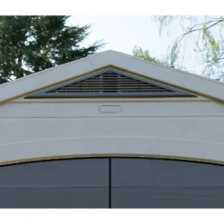 Keter Factor 8 X 8ft Outdoor Garden Apex Storage Shed - Beige/Brown -Keter Store 12817716 8864864829090955