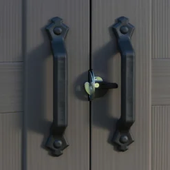 Keter Factor 8 X 11ft Outdoor Garden Apex Storage Shed - Beige/Brown -Keter Store 12817718 3454895623513530