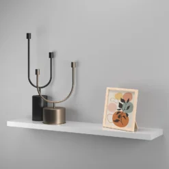 Floating Shelf - White Gloss - 1200 X 240 X 38mm -Keter Store 12817808 8154876425313290