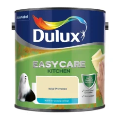 Dulux Easycare Kitchen Wild Primrose Matt Paint - 2.5L -Keter Store 12819241 5034833219223611
