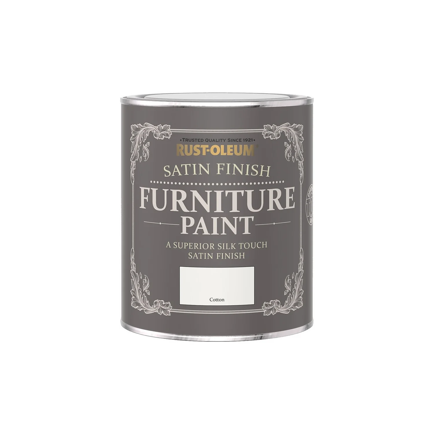 Rust-Oleum Satin Furniture Paint - Cotton - 750ml Rust-Oleum Satin Furniture Paint - Cotton - 750ml -Keter Store 12819509 7384940725248993