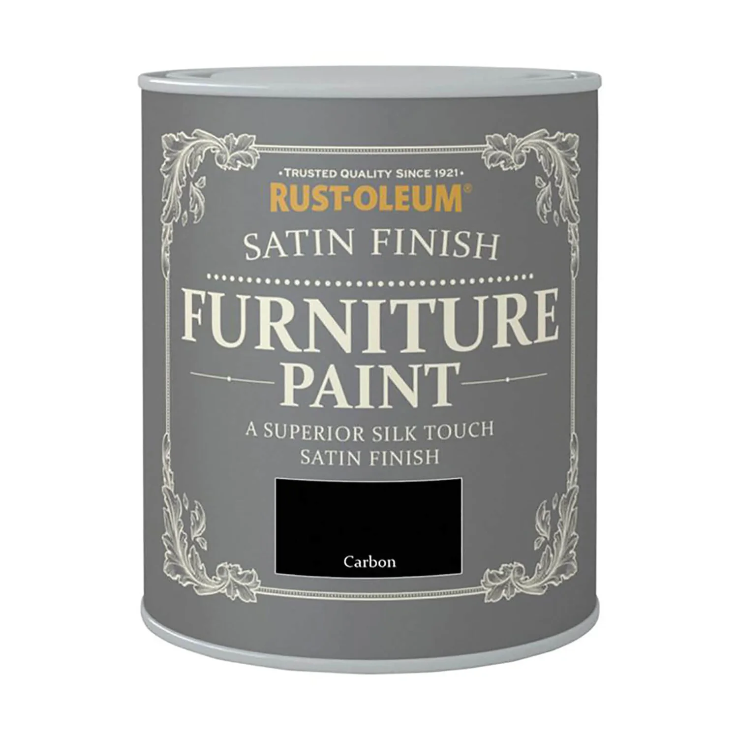 Rust-Oleum Satin Furniture Paint - Carbon - 125ml Rust-Oleum Satin Furniture Paint - Carbon - 125ml -Keter Store 12819512 7954831908182781