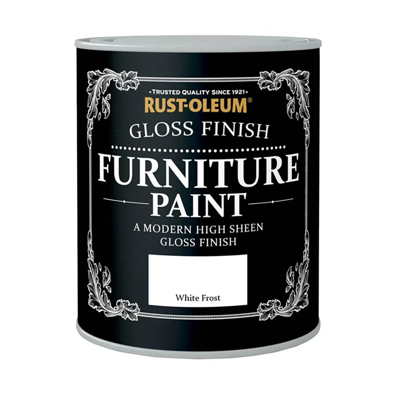 Rust-Oleum Gloss Furniture Paint - White Frost - 125ml Rust-Oleum Gloss Furniture Paint - White Frost - 125ml -Keter Store 12819645 1754831432117797
