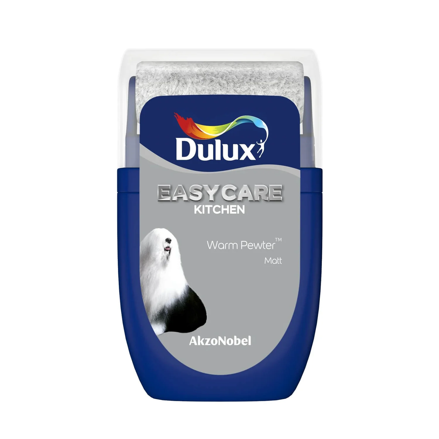 Dulux Easycare Kitchen Warm Pewter Tester Paint - 30ml Dulux Easycare Kitchen Warm Pewter Tester Paint - 30ml -Keter Store 12819995 5644831960946706