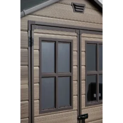 Keter Scala 6 X 8ft Outdoor Garden Apex Storage Shed - Brown -Keter Store 12820748 1894909431068058