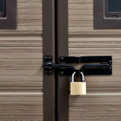 Keter Scala 6 X 8ft Outdoor Garden Apex Storage Shed - Brown -Keter Store 12820748 7024909430978295