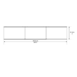 Palram - Canopia Canopy Aquila 4500 Grey Clear -Keter Store 12821839 6394833199766949