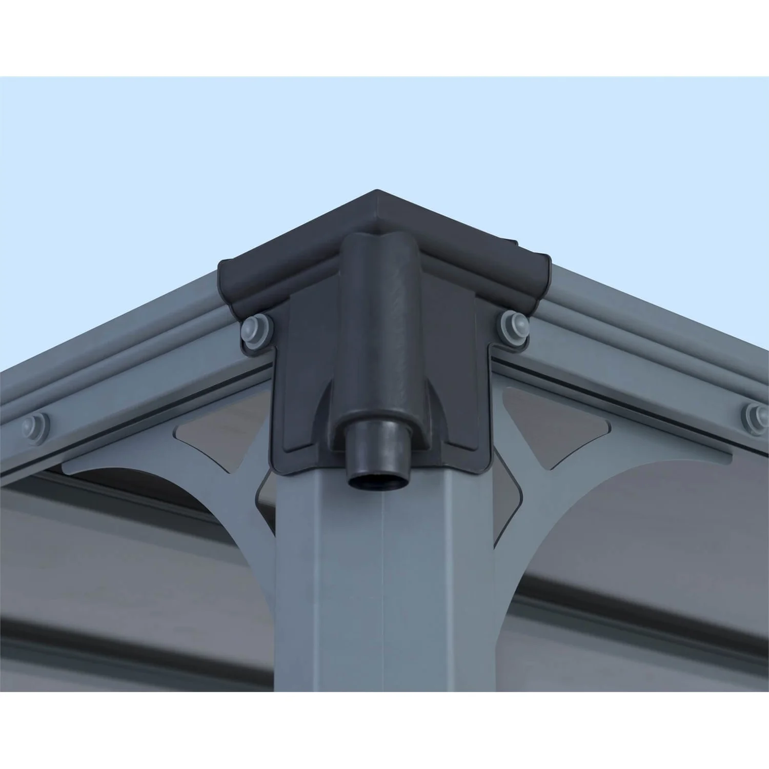 Palram - Canopia Milano 4300 Garden Gazebo Grey Bronze Palram - Canopia Milano 4300 Garden Gazebo Grey Bronze -Keter Store 12821928 1724833173369571