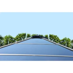 Palram - Canopia Roma Hexagonal Garden Gazebo Grey -Keter Store 12821930 1404833174889818