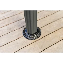 Palram - Canopia Roma Hexagonal Garden Gazebo Grey -Keter Store 12821930 2774833175028106