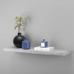 Floating Shelf - Grey Oak - 900 X 235 X 38mm -Keter Store 12822048 5884876424654919