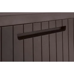 Keter City Outdoor Garden Storage Box 113L - Brown -Keter Store 12822290 1714900073814477