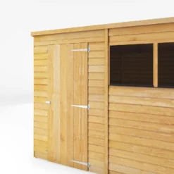 Mercia 8 X 6ft Overlap Pent Shed - Incl. Installation -Keter Store 12822313 5024976247601440