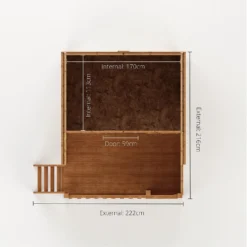 Mercia 8 X 7ft Honeysuckle Wooden Playhouse With Tower - Installation Included 8 Mercia 8 X 7ft Honeysuckle Wooden Playhouse With Tower - Installation Included -Keter Store 12822469 1864949332456128