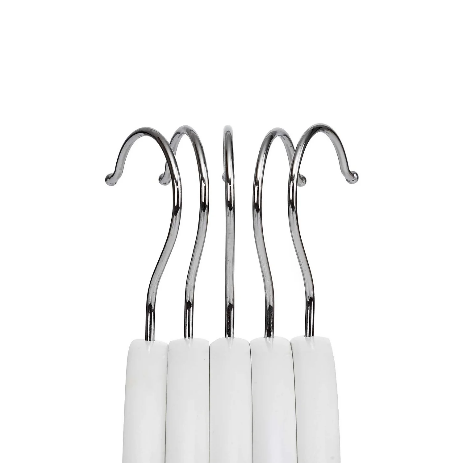 White Wooden Hangers - 8 Pack White Wooden Hangers - 8 Pack -Keter Store 12822503 1534878808172646
