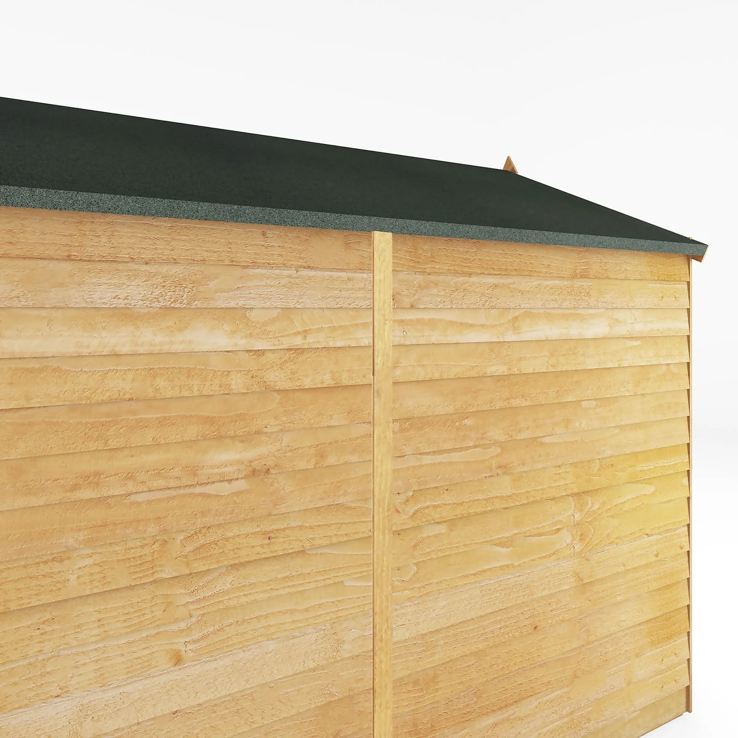Mercia 8 x 6ft Overlap Apex Windowless Shed - Installation Included Mercia 8 X 6ft Overlap Apex Windowless Shed - Installation Included -Keter Store 12822593 6445033255810928