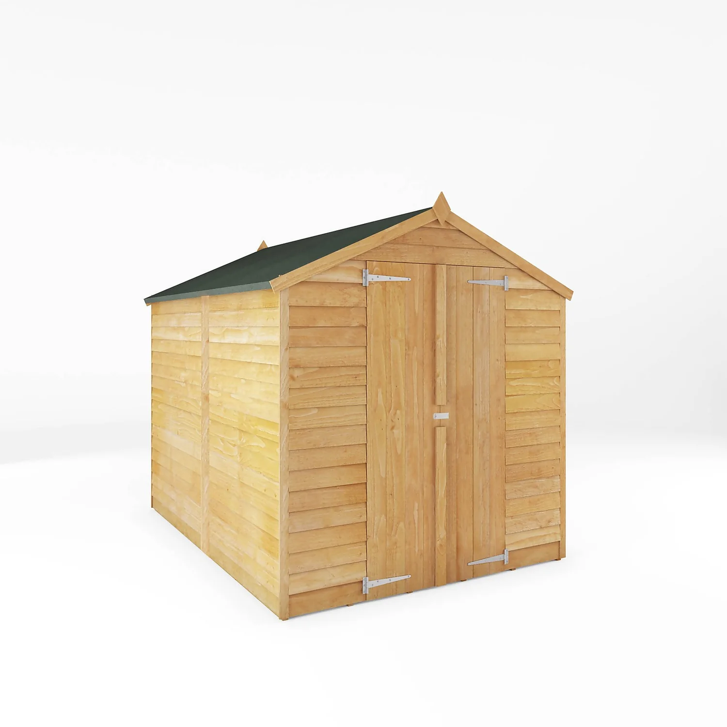 Mercia 8 x 6ft Overlap Apex Windowless Shed - Installation Included Mercia 8 X 6ft Overlap Apex Windowless Shed - Installation Included -Keter Store 12822593 8015033255670309